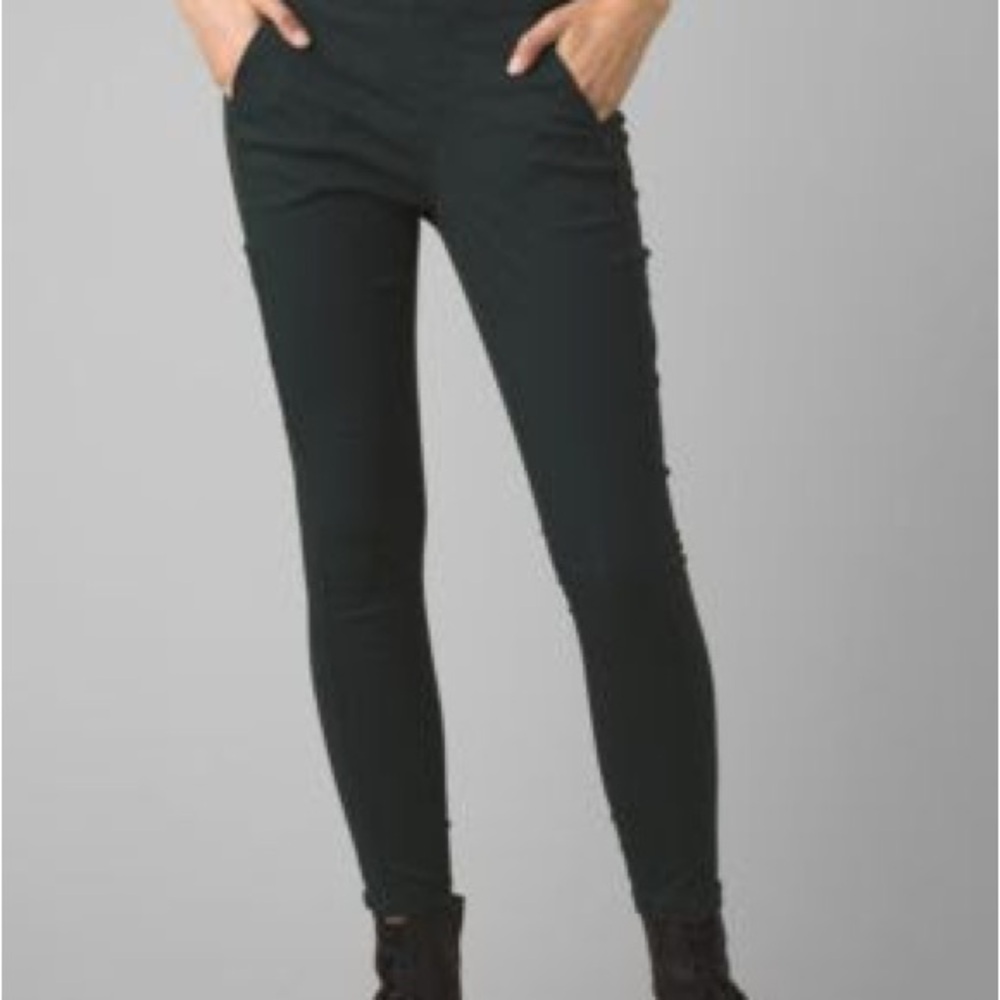 Prana Mariel Jegging Deep Green Pants—Size Medium